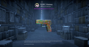 P250 | Visions (Battle-Scarred) Screenshot