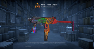 MP9 | Food Chain (Well-Worn) Screenshot