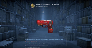 StatTrak™ P250 | Muertos (Factory New) Screenshot
