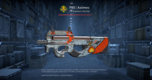 P90 | Asiimov (Battle-Scarred) Screenshot