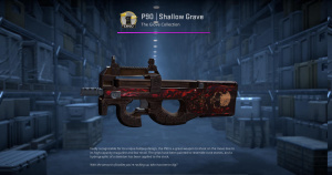 P90 | Shallow Grave (Battle-Scarred) Screenshot