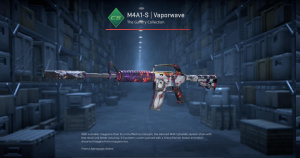 M4A1-S | Vaporwave (Battle-Scarred) Screenshot
