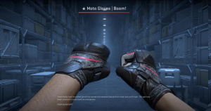 ★ Moto Gloves | Boom! (Field-Tested) Screenshot