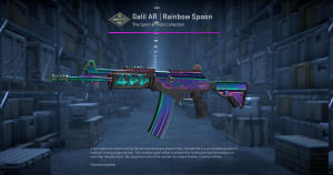 Galil AR | Rainbow Spoon (Minimal Wear) Screenshot
