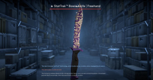 ★ StatTrak™ Bowie Knife | Freehand (Minimal Wear) Screenshot