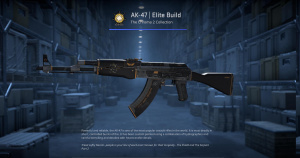 AK-47 | Elite Build (Minimal Wear) Screenshot