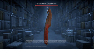 ★ Gut Knife | Rust Coat (Battle-Scarred) Screenshot