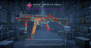 StatTrak™ UMP-45 | K.O. Factory (Minimal Wear) Screenshot