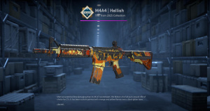 M4A4 | Hellish (Battle-Scarred) Screenshot