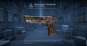 Desert Eagle | The Bronze (Minimal Wear) Screenshot