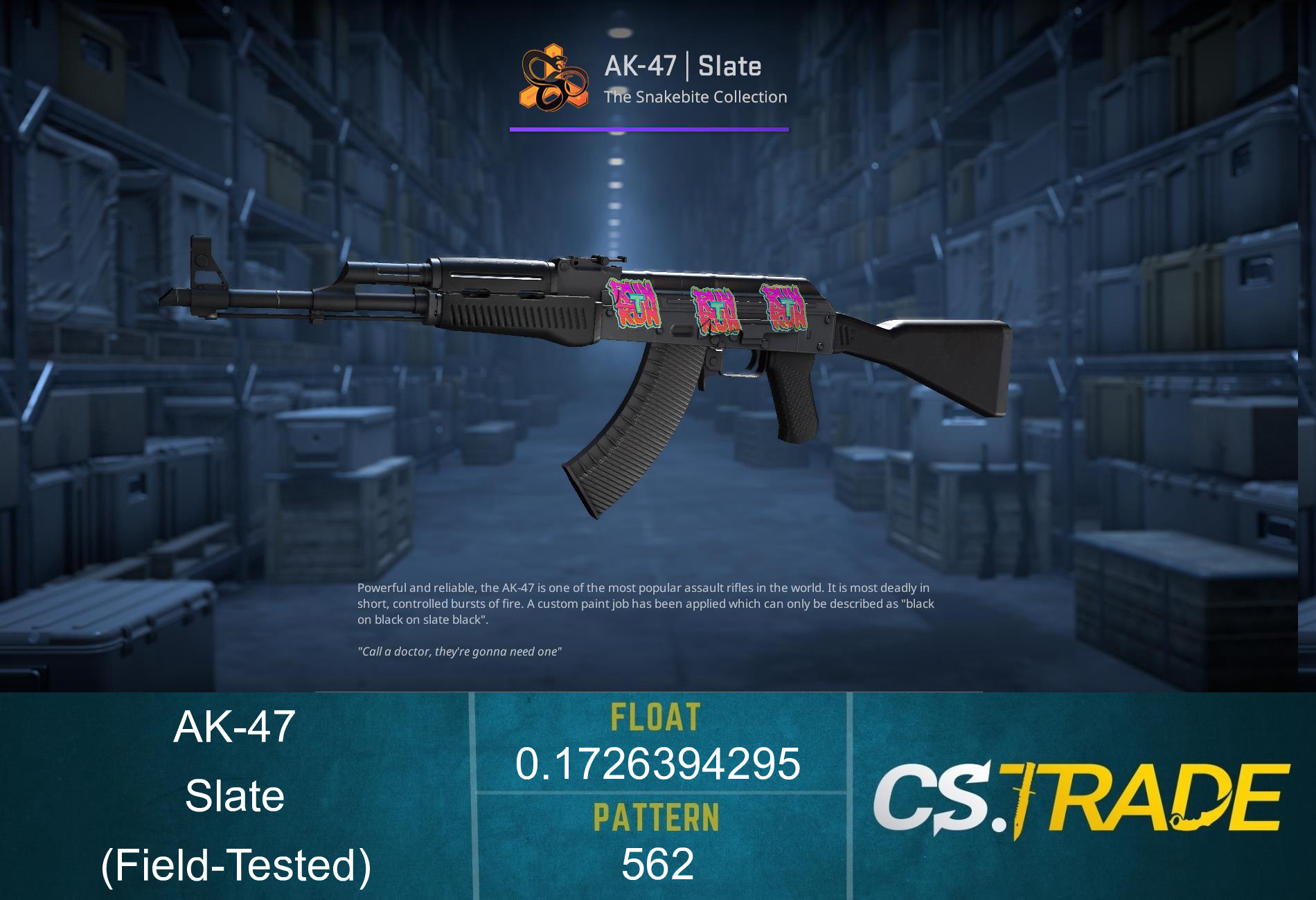 AK-47 | Slate (Field-Tested) Screenshot