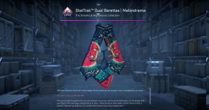 StatTrak™ Dual Berettas | Melondrama (Field-Tested) Screenshot