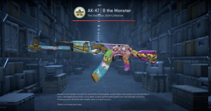 AK-47 | B the Monster (Minimal Wear) Screenshot