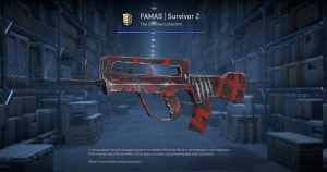 FAMAS | Survivor Z (Factory New) Screenshot