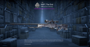 AWP | The End (Minimal Wear) Screenshot