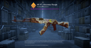 AK-47 | Nouveau Rouge (Well-Worn) Screenshot