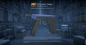 CZ75-Auto | Indigo (Field-Tested) Screenshot