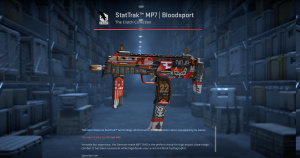 StatTrak™ MP7 | Bloodsport (Field-Tested) Screenshot