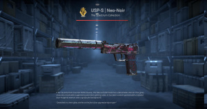 USP-S | Neo-Noir (Battle-Scarred) Screenshot