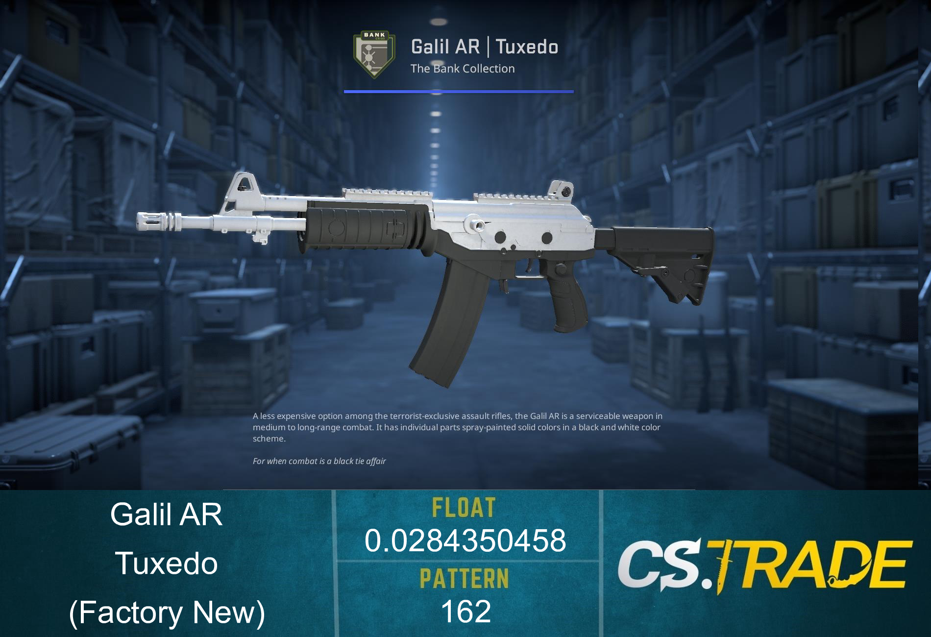 Galil AR | Tuxedo (Factory New) Screenshot