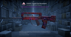 FAMAS | Rapid Eye Movement (Well-Worn) Screenshot