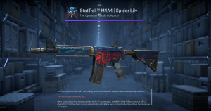 StatTrak™ M4A4 | Spider Lily (Battle-Scarred) Screenshot