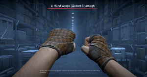 ★ Hand Wraps | Desert Shamagh (Well-Worn) Screenshot