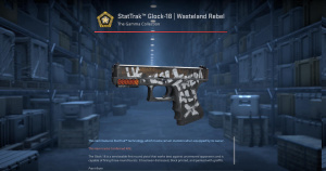 StatTrak™ Glock-18 | Wasteland Rebel (Field-Tested) Screenshot