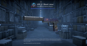USP-S | Black Lotus (Minimal Wear) Screenshot