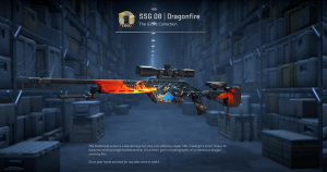 SSG 08 | Dragonfire (Factory New) Screenshot