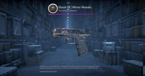 Glock-18 | Mirror Mosaic (Field-Tested) Screenshot