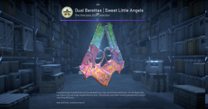 Dual Berettas | Sweet Little Angels (Field-Tested) Screenshot