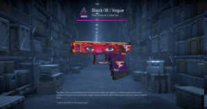 Glock-18 | Vogue (Well-Worn) Screenshot