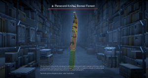 ★ Paracord Knife | Boreal Forest (Field-Tested) Screenshot