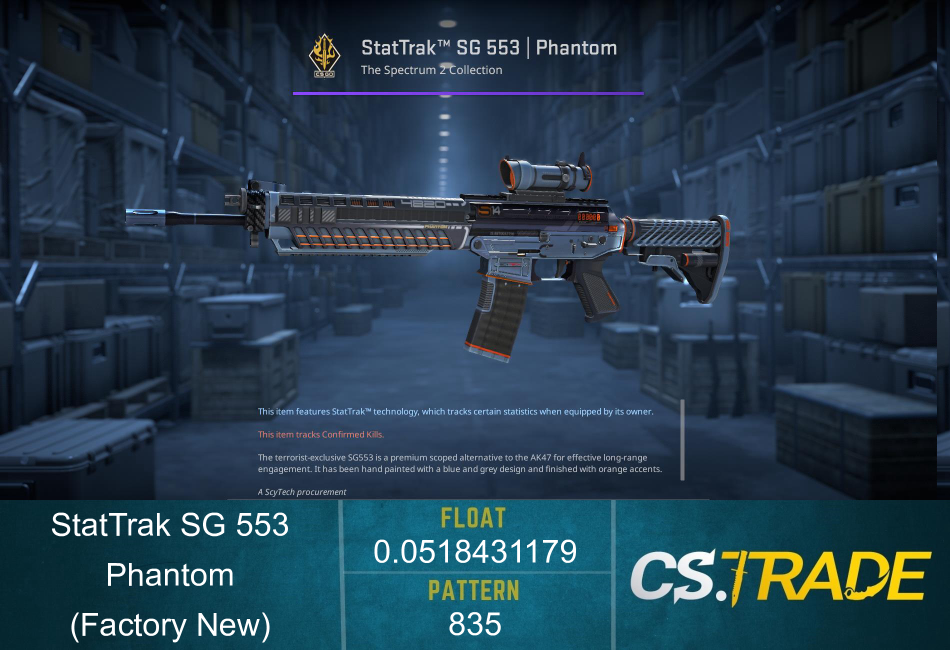 SG 553 | Phantom (Factory New) Screenshot
