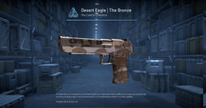 Desert Eagle | The Bronze (Factory New) Screenshot