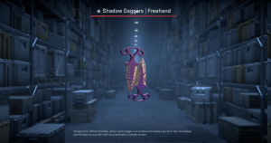 ★ Shadow Daggers | Freehand (Field-Tested) Screenshot