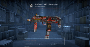 StatTrak™ MP7 | Bloodsport (Field-Tested) Screenshot