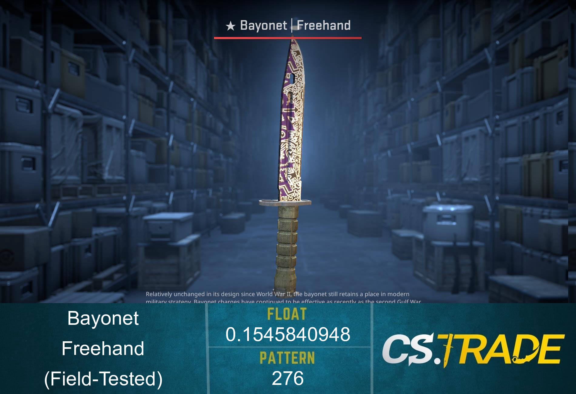★ Bayonet | Freehand (Field-Tested) Screenshot