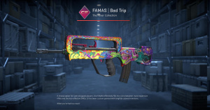 FAMAS | Bad Trip (Minimal Wear) Screenshot