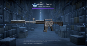 M4A1-S | Basilisk (Minimal Wear) Screenshot