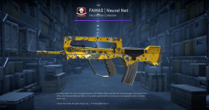 FAMAS | Neural Net (Factory New) Screenshot