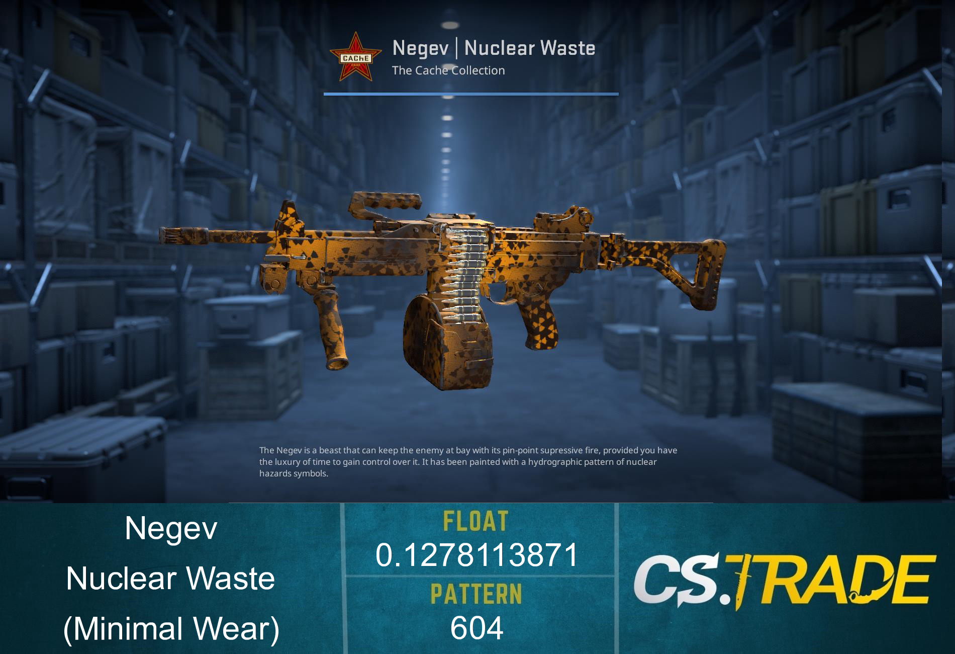 Souvenir Negev | Nuclear Waste (Field-Tested) Screenshot