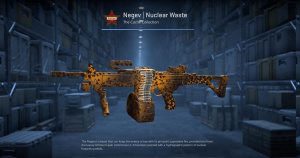Negev | Nuclear Waste (Minimal Wear) Screenshot