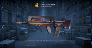 FAMAS | Valence (Factory New) Screenshot