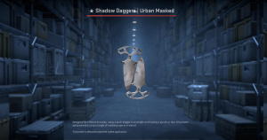 ★ Shadow Daggers | Urban Masked (Field-Tested) Screenshot