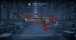 FAMAS | Survivor Z (Factory New) Screenshot