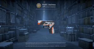 P250 | Asiimov (Field-Tested) Screenshot