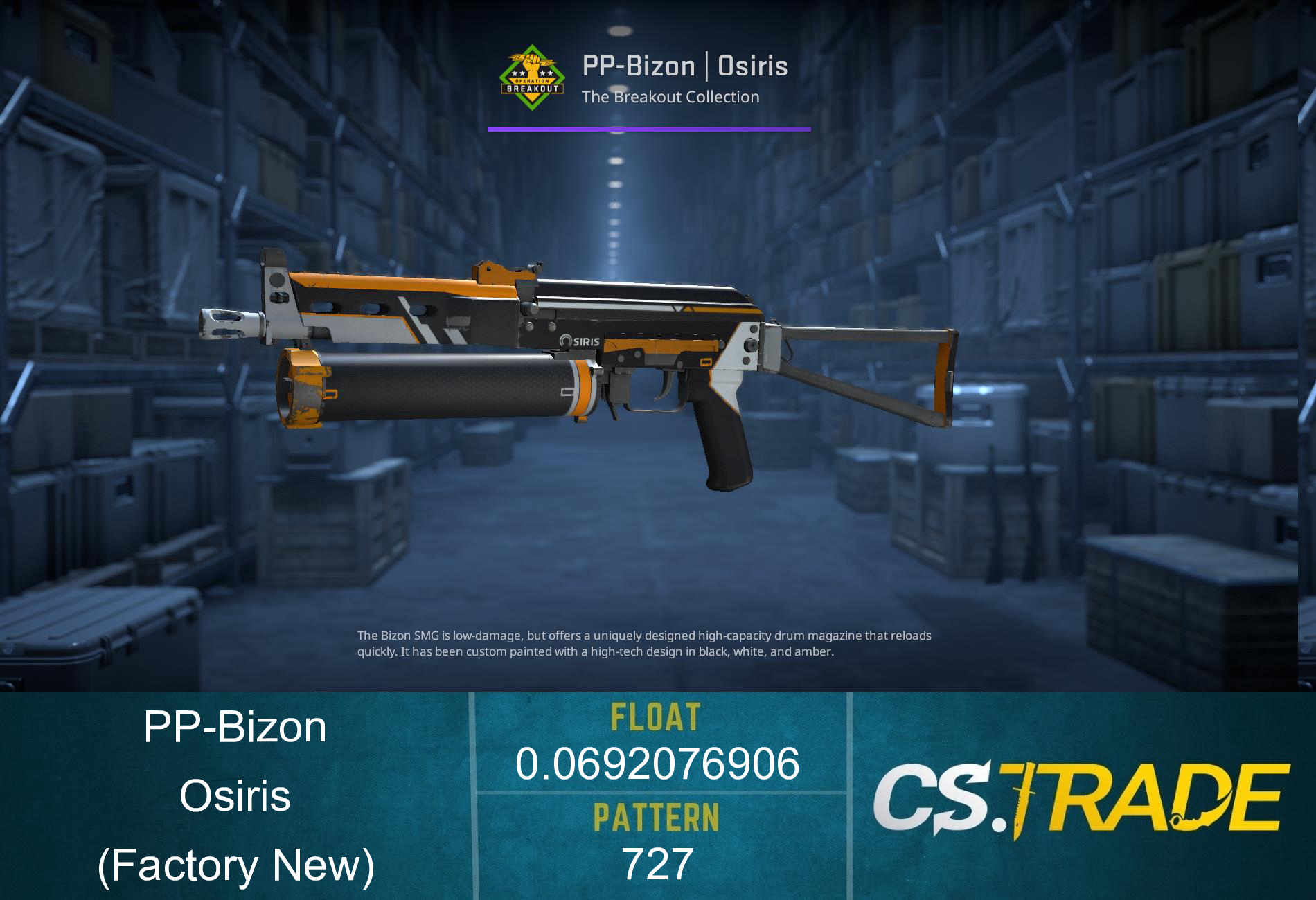 PP-Bizon | Osiris (Factory New)