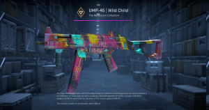 UMP-45 | Wild Child (Minimal Wear) Screenshot